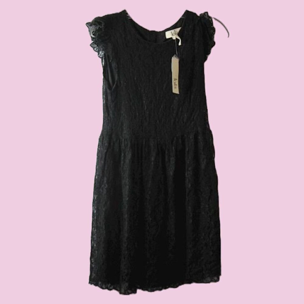 NWT Lola Women's Black Dress Sz L